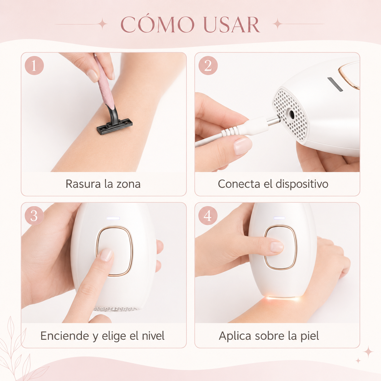 Depiladora Velia Skin IPL